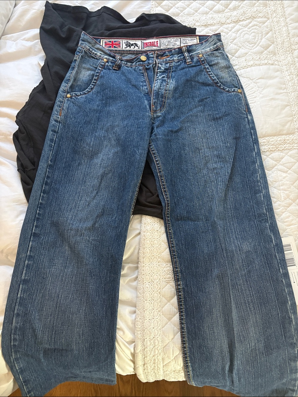 Lionsdale Vintage wide leg jeans 29
